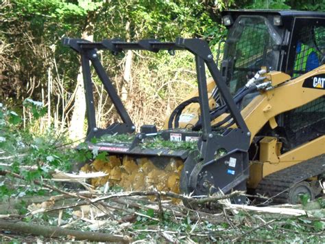 skid steer mulcher rental near me|land clearing mulching equipment rental.